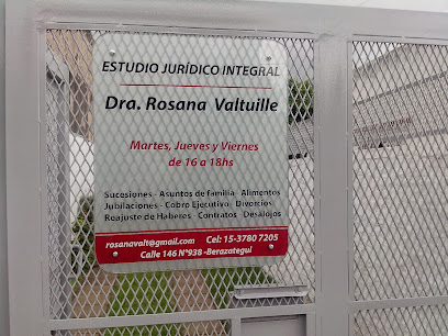 Estudio Jurídico Rosana Valtuille en Berazategui