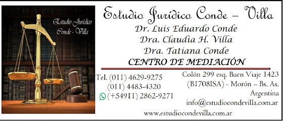 ESTUDIO JURIDICO CONDE – VILLA en Morón