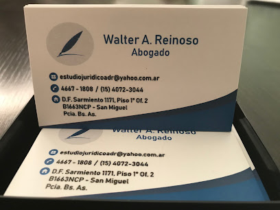 Walter A. Reinoso, abogado especialista en Derecho Penal en San Miguel