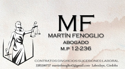 Estudio Jurídico Dr. Martín Fenoglio en Laboulaye