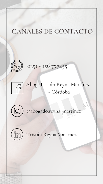 Abogado Penalista – Tristán Reyna Martínez en Córdoba