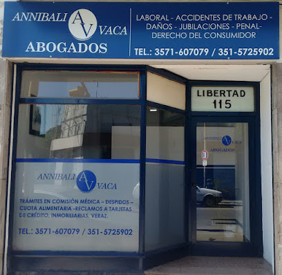 Estudio Jurídico – Annibali & Vaca en Córdoba